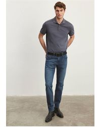 Mavi - Jake lux schwarze vintage-jeanshose in indigo 0042286546 - Lyst
