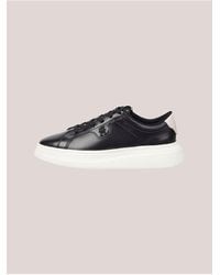 Tommy Hilfiger - Schwarzer Sneaker – Schnür- Und Anti-Rutsch-Sohle Mit Markenlogo -Bds Für Damen - Lyst