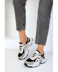 Soho - Schwarz-Pulver Sneakers Für Damen - Lyst