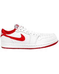 Nike - Air Jordan 1 Retro Low Og/Rot Für Herren - Lyst