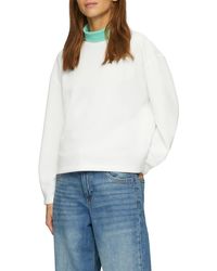 S.oliver - Lässiges Scuba Uni T-Shirt – Rundhalsausschnitt Für Damen - Lyst