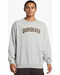 Quiksilver - Pullover-Sweatshirt – Mischung Aus Algodön Und Polyester, Waschung: Garment Für Herren - Lyst