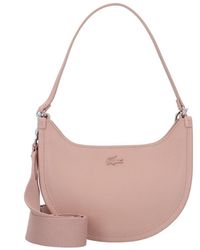 Lacoste - Chantaco Classics Schultertasche Leder 23 Cm Für Damen - Lyst