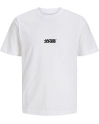 Jack & Jones - T-Shirt Plus Size T-Shirt Für Herren - Lyst