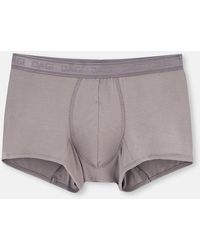 Dagi - Grauer 4210 Einfarbiger Micro-Modal-Boxer Für Herren - Lyst
