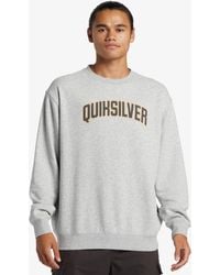 Quiksilver - Pullover-Sweatshirt – Mischung Aus Algodön Und Polyester, Waschung: Garment Für Herren - Lyst