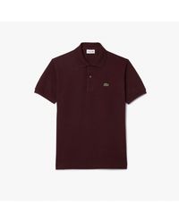 Lacoste - Kurzärmliges T-Shirt Mit Polokragen Für Herren - Lyst