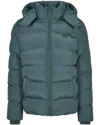 Urban Classics - Hooded Puffer Jacket Für Herren - Lyst