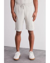 Trendyol - Stone Regular/Normal Cut Limited Edition Strickoptik Detail Shorts&Bermuda Für Herren - Lyst