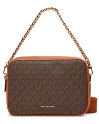 Michael Kors - Borsa A Tracolla Media Bryant Con Logo - Lyst