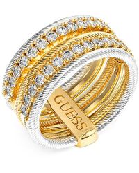 Guess - Kalybe Ring Jubr05576Jw - Lyst