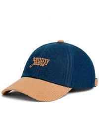 Tommy Hilfiger - Th Gorra Aw0Aw18975 1Bj Tu Tjw Denim Script Cap Denim Dark - Lyst