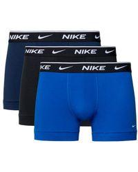 Nike - Biancheria Intima Nero, Blu - Lyst