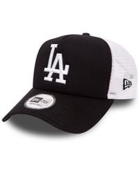 KTZ - La Dodgers Clean A-Frame Trucker Cap - Lyst
