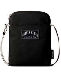 Calvin Klein - Borsa Da Reporter Con Logo Classico - Lyst