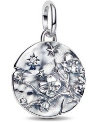 PANDORA - Kirschblüten-Medaillon-Charm 794085C01 - Lyst