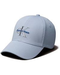 Calvin Klein - Baseballkappe Mit Gesticktem Monogramm-Logo - Lyst
