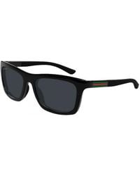 Gucci - Occhiali da sole neri/grigi - Lyst