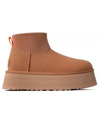 UGG - Klassische Mini-Dipper-Kastanienstiefel – - Lyst