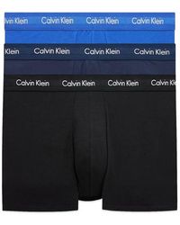 Calvin Klein - Boxer Schwarz, Blau, Blau - Lyst