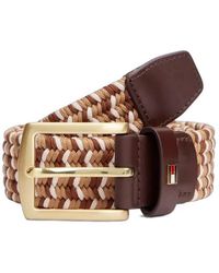 Tommy Hilfiger - Cintura Denton Con Fibbia Rettangolare - Lyst