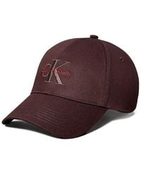 Calvin Klein - Cappellino Da Baseball Con Logo Monogramma Ricamato - Lyst