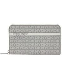 DKNY - Avril Geldbörse Mit Rundum-Reissverschluss - Lyst