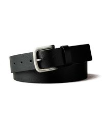 Calvin Klein - Cintura Granulata Con Fibbia Rotonda - Lyst