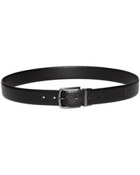 Calvin Klein - Cintura Liscia Con Fibbia Rotonda - Lyst