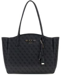 Guess - Borsa Telata Lindsey - Lyst