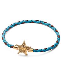 PANDORA - Pixar Toy Story Sheriff Star Lederarmband 564605C01 - Lyst