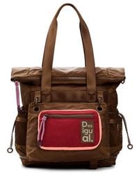 Desigual - Zaino Voyager Multiposizione Di Grandi Dimensioni - Lyst