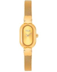 Tous - Icon Oval Steel Bracelet Analog Jewelry Watch - Lyst