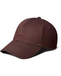 Calvin Klein - Baseballkappe Mit Gesticktem Monogramm - Lyst