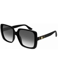 Gucci - Gg0632s 001 sunglasses,schwarze/graue sonnenbrille - Lyst