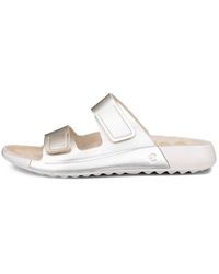 Ecco - Cozmo Ledersandalen Mit Zwei Riemen - Lyst