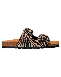 Verbenas - Rain Micro Zebra Sandale - Lyst