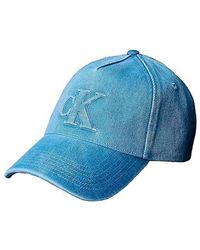 Calvin Klein - Saisonale Kappe Mit Denim-Logo - Lyst