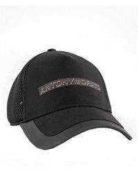 Antony Morato - Baseballkappe Aus Popeline Mit Logo Aus Gummi - Lyst