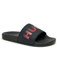 BOSS - Timein Slide Flip-Flops - Lyst