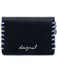 Desigual - Mittelgroße Brieftasche Mit Abnehmbarer Naht - Lyst