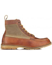 red wing canvas moc