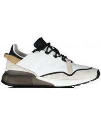 adidas originals zx 2k boost pure trainers in white