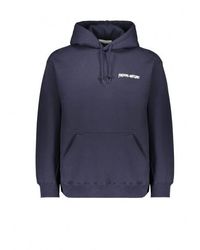 Fucking Awesome Faces Hoodie Uk Size: S, - Blue