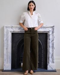 FRAME - Le Slim Palazzo With Modernist Pockets - Lyst