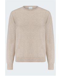 Allude - Cashmere Crew Neck Sweater - Lyst