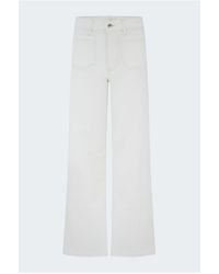 FRAME - Le Slim Palazzo With Modernist Pockets - Lyst