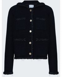 Allude - Knitted Jacket With Buttons - Lyst