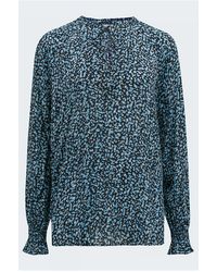 Lily and Lionel Florence Blouse - Blue