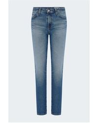 AG Jeans - Mari Straight Jean - Lyst